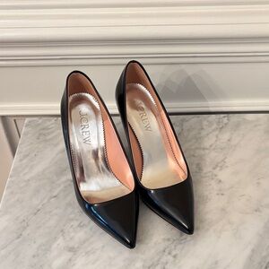 J. Crew Classic Black Wedges